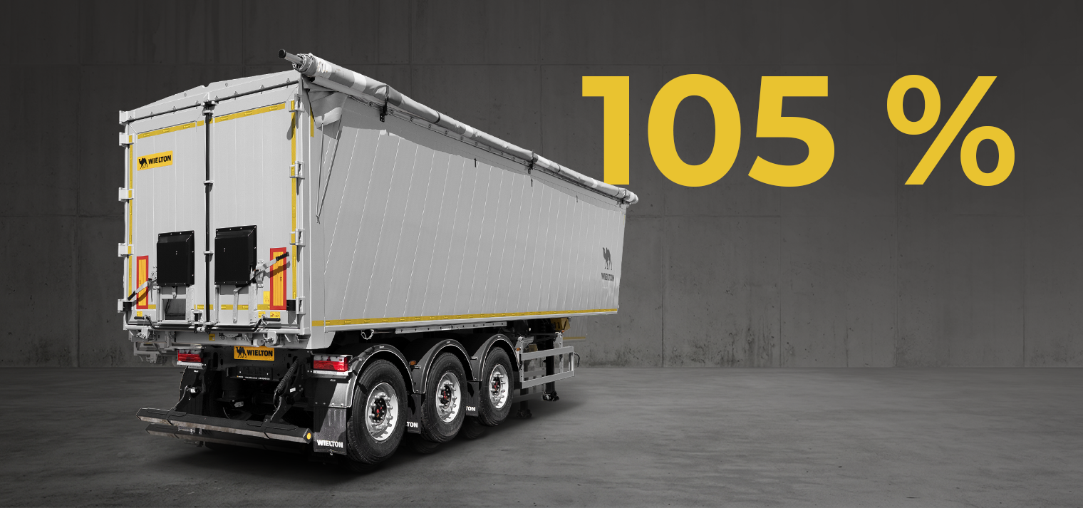Leasing 105% – wywrotki Wielton